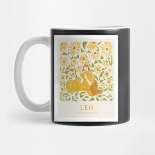 Leo - A Warm Heart and Sharp Claws Mug